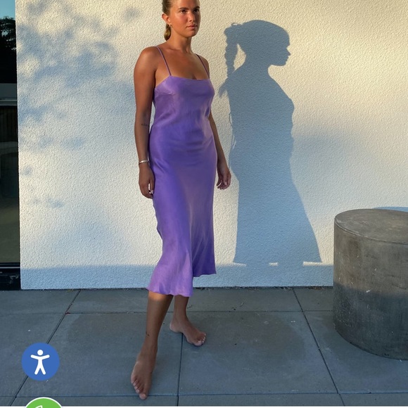 Djerf Avenue Dream Dress in Purple - Sold out! - Picture 2 of 8